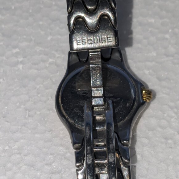 ESQUIRE Freedom Two Tone Date Women's Wristwatch - Picture 4 of 8